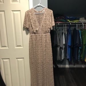 Very pretty , lacy Charlotte Russe dress